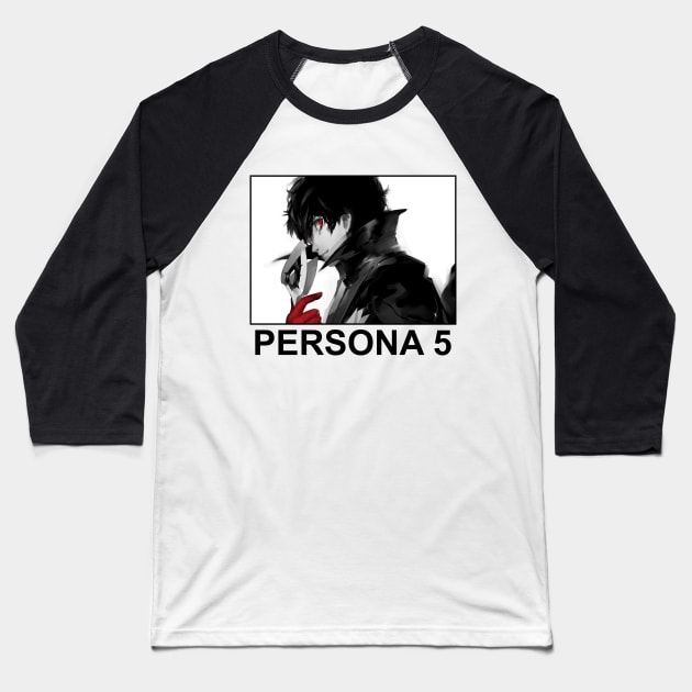 Joker Persona 5 - 2 Baseball T-Shirt by Leonard